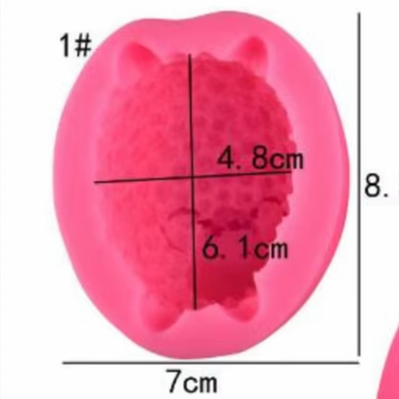 Molde para Velas Borrego de la abundancia (Navidad)