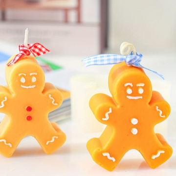 Molde para Velas galleta de jengibre (Navidad)