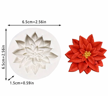 Molde para Velas Noche buena (Navidad)