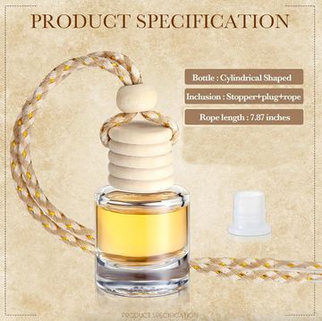 Envase para difusor de auto - 6 ml (Cuerda)