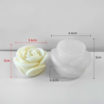 Molde Rosa en floracion (Día de las madres)