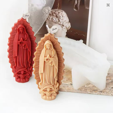 Molde para Velas Virgen María (Navidad)