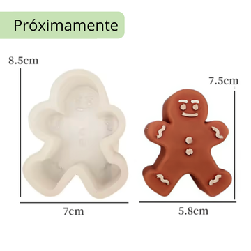 Molde galleta de jengibre
