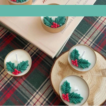 Molde para Velas Noches Buenas mini (Navidad)