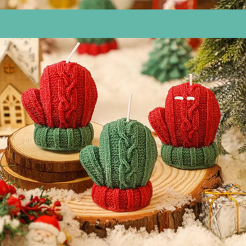 Molde para Velas Guante (Navidad)