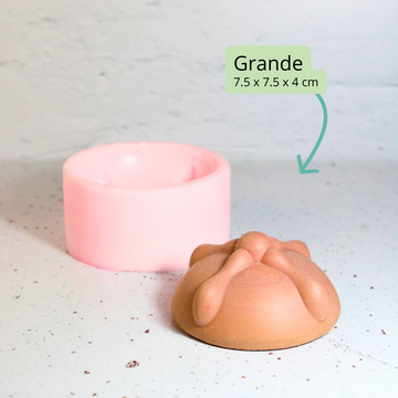 Molde para Velas Pan de Muerto Grande (Día de Muertos)