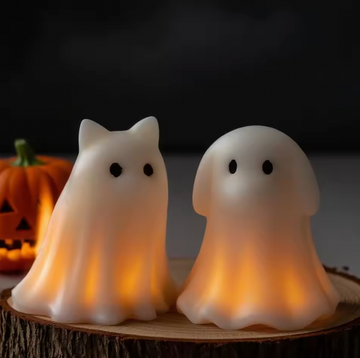 Molde para Velas Perrito Fantasma (Día de Muertos y Halloween)