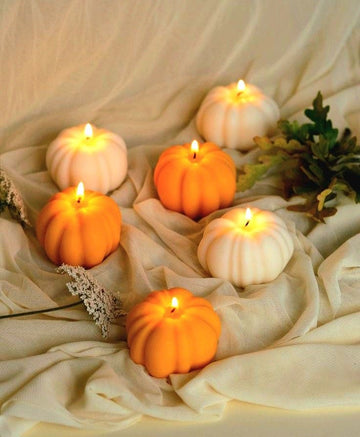 Molde para Velas 6 Calabazas (Día de Muertos y Halloween)
