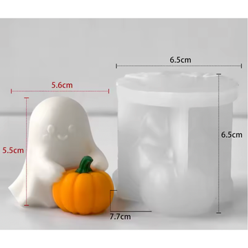 Molde Fantasmita dulce o truco (Día de Muertos y Halloween)